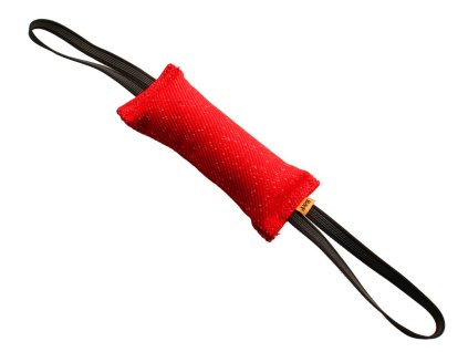 BAFPET Pešek RINGO, 2x ucho - Červená (Varianta 50mm x 22cm (L))