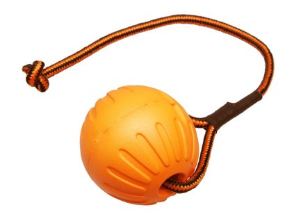 BAFPET Míček FOAM se šňůrkou - Oranžová (Varianta 7cm x 48cm)