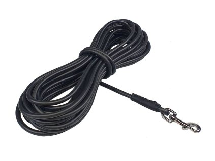 BAFPET Vodítko stopovací POLYTRACE, kulaté - Černá VÝPRODEJ SLEVA 20% (Varianta 6mm x 10m)