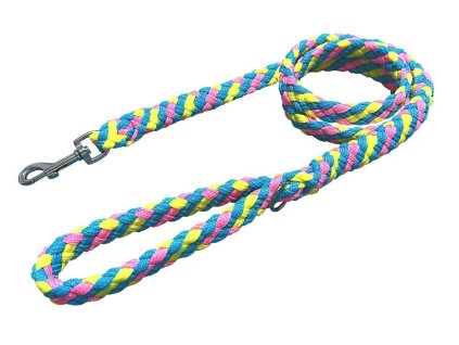 BAFPET Lanové vodítko pletené MINIHUGO - Retro (Varianta 20mm x 150cm)