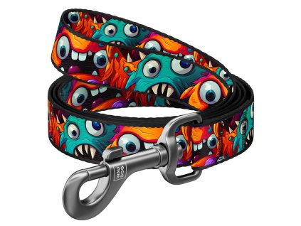 WAUDOG vodítko nylon Příšerky (S/122cm/1,5cm)