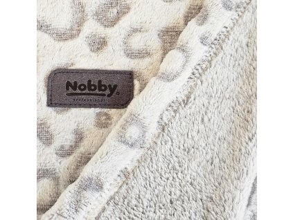 Nobby flísová deka LORIK 70x100 cm leopardí vzor