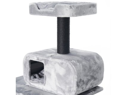 Škrabadlo pro kočky TODOR 98 x 58 x 201 šedá