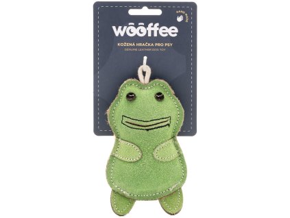 Wooffee kožená hračka Žabka