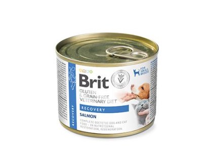 Brit VD Dog+Cat GF konz Recovery 200g