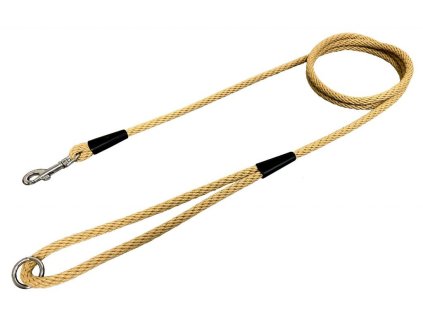 BAFPET Vodítko lano, SPIRÁLA JEDNOBAREVNÁ - Bílá VÝPRODEJ SLEVA 20% (Varianta 6mm x 150cm)