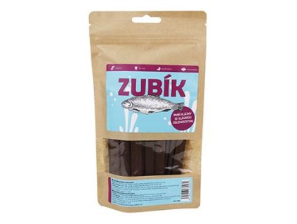 Pochoutka Rybí plátky se slávkou zelenoústou ZUBÍK200g