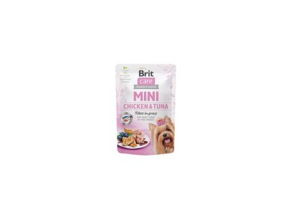 Brit Care Dog Mini Chicken&Tuna fillets in gravy 85g