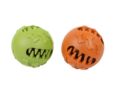 Farm Company kaučukový balonek na pamlsky 7,5cm (Varianta oranžová)