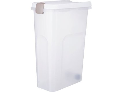Barel, vzduchotěsný zásobník 40 l/27 × 61 × 45 cm, transparentní/bílá