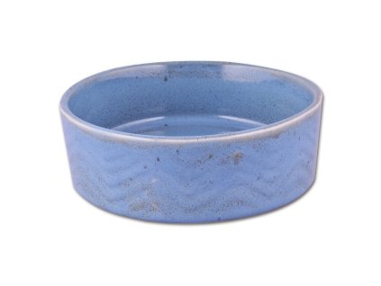 Keramická miska Zig Zag 18cm modrá 1,2l