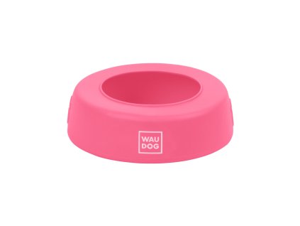 WAUDOG miska silikonová nerozlévací 750ml růžová