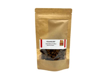Grandorf granule pro psy Adult Medium & Maxi - Jehně a krocan vzorek 75g