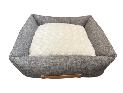 M Pets Oleron pelech pro psy tmavě šedý S 55x50x15cm