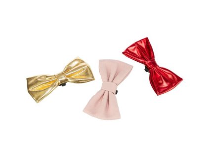 Vánoční motýlek na krk, 10 cm, různé barvy