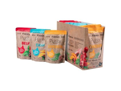 Fitmin Purity Multipack kapsiček pro kočky 12 ks x 100 g