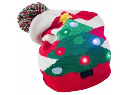 Vánoční čepice svítící Cap Nobby