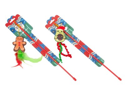 Farm Company Vánoční udice pro kočky s catnipem 8cm (Varianta Avokádo)