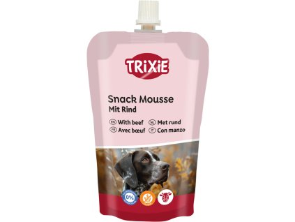 Snack Mousse - pěna s hovězím, pamlsek pro psy, 200 g