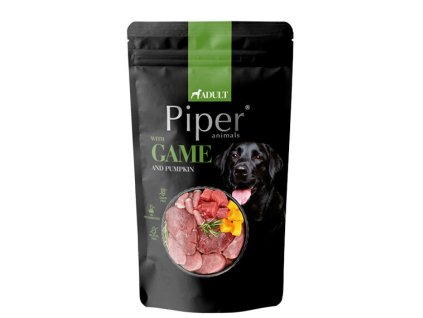 NEW PIPER se zvěřinou a dýní, kapsička pro psy 150 g
