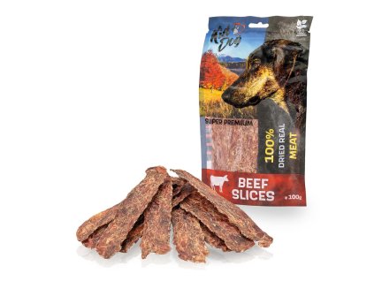 KIDDOG SUPER PREMIUM 100% hovězí maso v pásku bez aditiv 100 g