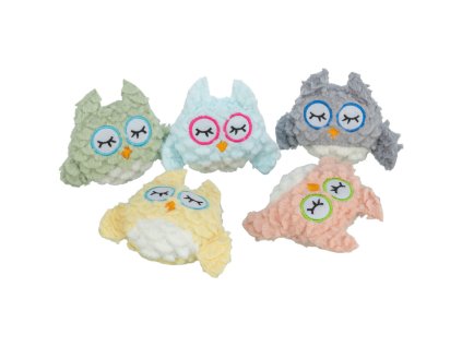 Sovička s catnipem, 11 cm, plyš