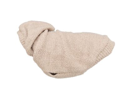 Mikina CARSON s kapucí, písková (Velikost mikiny CARSON M: 45cm, hruď: 64cm, krk: 44cm)