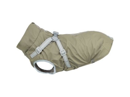 Pláštěnka PONTIS - vesta s postrojem, olivově zelená (Velikost pláštěnky PONTIS M: 45cm, hruď: 60-68cm, krk: 47cm)