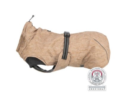 Zateplený zimní kabátek RIOM, písková (Velikost XXL:80cm, hruď:74-112cm, krk: do 66cm)