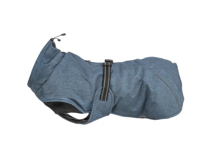 Zateplený zimní kabátek RIOM, tmavá modrá (Velikost XXL:80cm, hruď:74-112cm, krk: do 66cm)