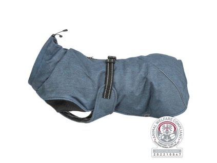 Zateplený zimní kabátek RIOM, tmavá modrá (Velikost XXL:80cm, hruď:74-112cm, krk: do 66cm)