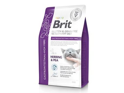 Brit VD Cat GF Gastrointestinal High Fibre 2kg