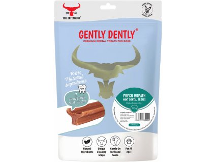 The Buffalo Co. Gently Dently Dentální pamlsky s mátou a mořskou řasou 175 g