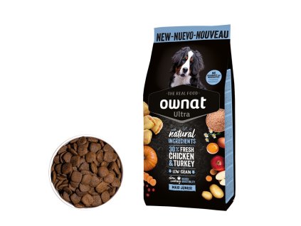 OWNAT ULTRA DOG Maxi Junior 3kg, min. trvanlivost 30.04.2026