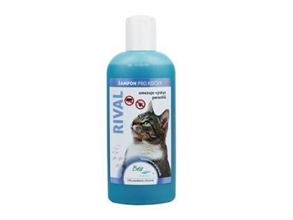 Antiparazitární šampon pro kočky Bea Rival, 200 ml