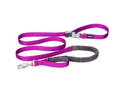 Red Dingo vodítko SuperLead Running – Fuchsia – 20 mm x 2,25 m