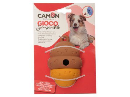 Hračka pro psy CAMON ÚL NA PAMLSKY, 12 cm