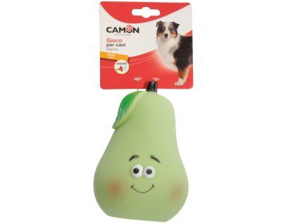 Hračka pro psy CAMON HRUŠKA VINYL, 16 cm