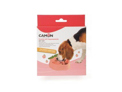 Protihltací miska pro psy Camon DOG Broskev