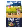 Krmivo Ontario Puppy Medium Lamb & Rice 6,5kg