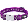 Red Dingo obojek – Daisy Chain Purple – 15 mm x 24-36 cm
