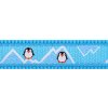 Red Dingo obojek – Penguin Turquoise – 25 mm x 41-63 cm