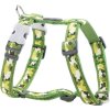 Red Dingo postroj – Camouflage Green – 12 mm x 30-44 cm