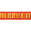 Red Dingo vodítko přepínací – Lotzadotz Orange – 12 mm x 2 m