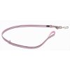 Red Dingo vodítko přepínací reflexní – Bones Pink – 12 mm x 2 m