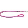 Red Dingo vodítko přepínací reflexní – Bones Hot Pink – 12 mm x 2 m