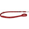 Red Dingo vodítko přepínací – Paw Impressions Red – 15 mm x 2 m