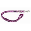 Red Dingo vodítko přepínací reflexní – Bones Purple – 25 mm x 2 m