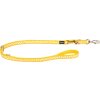 Red Dingo vodítko přepínací – White Spots on Yellow – 15 mm x 2 m
