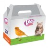 LOLOPets kartonová krabička na transport (Velikost 27 x 13 x 13 cm)